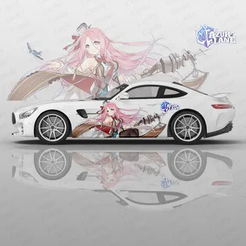 Anime Azur Lane Auto Wrap Kaitsta Kleebised Anime Itasha Auto Decal Loominguline Kleebis Auto Välimuse Muutmine Dekoratiivne Kleebis