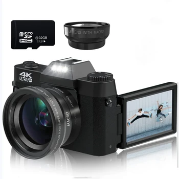 48MP digitaalkaamera 4K UHD Vlogging Videokaamera 3.0