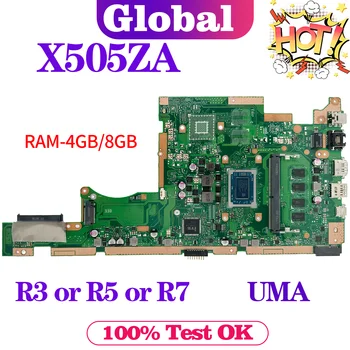 KEFU Emaplaadi ASUS X505ZA X505Z F505Z K505Z A505Z RX505Z Sülearvuti Emaplaadi R3 R5 R7 UMA RAM-4 GB/8 GB