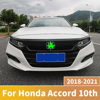 Honda Accord X 10. 2018 2019 2020 2021 Hübriid ABS Süsiniku Auto Esi-Hood Mootori Iluvõre Dekoratiivsed Ribad Kate Sisekujundus Kleebis