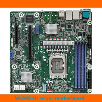 Eest ASRock W680D4U NAS Serveri Emaplaat Toetab 12th 13th Gen Core DDR5 Täielikult Testitud