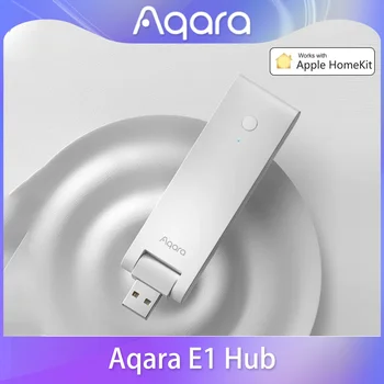 Aqara Hub E1 Gateway Zigbee 3.0 Tugi WiFi Relee Puldiga Kogu Maja Smart Kodu Xiaomi Kodu Homekit