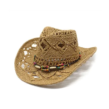 Meeste kauboi müts luksus uus 2023 tarvikud elegantne jazz härrasmees straw hat cowgirl Golf beach suvel panama disainer, vintage