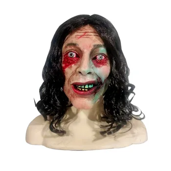 Filmi 2023 Paha Surnud Tõusevad Kostüüm Lateksist Mask Cosplay Rave Õudus Tapja kogu Nägu Jube Devil Demon Vaimu Halloween Naistele