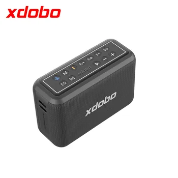Eest KTV Väljas Hiljemalt xdobo X8 PRO Wireless Karaoke Väike Kõlar Stereo Sinine hammas Kõlar kahe Juhtmeta Mikrofonid