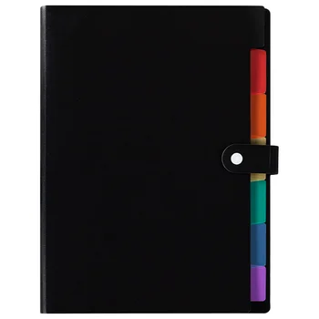 Värviline A4 Kaustad Andmed Faili Ladustamise Kott Portable Multi-layer Paber Accordian Asukoht