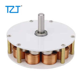 TZT 100-650RPM 50-60W kolmefaasilise VAHELDUVVOOLU Generaator Micro Plaadi Generaator Rauast Tuum Tugevad Magnetid