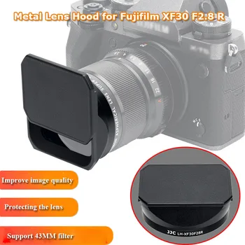 Metallist Objektiivi Varjuki eest Fujifilm XF30 F2.8 R LM WR Makro Tolmukindel Objektiivi Kaitsja ühise Põllumajanduspoliitika 43mm UV Filter XT5/4 XT30II XS10 XT3