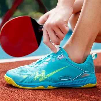 Uus Trend Tabeli Tennise Meeste Ja Naiste Mugavad Spordi Jalatsid Unisex Anti Slip Tennisejalats Daamid Kantavad Sisetingimustes Tossud