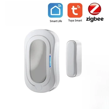 Tuya Ukse Kontakt Magnet Andur Aknas Detektor Wireless Mobile APP Home Security Protection Alarm Süsteem Aksessuaar Smart Home
