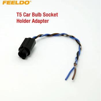 FEELDO 1tk T5 Auto LED Bulb Socket Omanik Adapter Rakmed Pistikud #CA3816