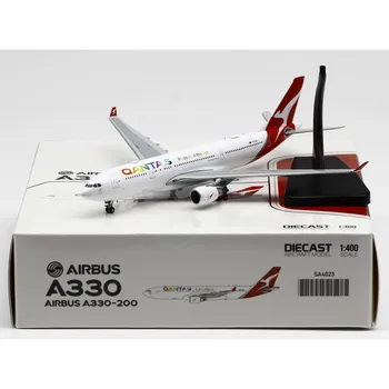 SA4023 Sulamist Laekuva Lennuk Kingitus JC Tiivad 1:400 Qantas Airlines Airbus A330-200 Diecast Õhusõiduki Jet Mudel ZK-FRE Seista