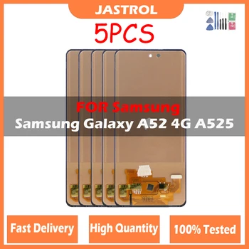 5tk/Palju LCD Samsung Galaxy A52 4G LCD Ekraan Puutetundlik Digitizer Assamblee Asendus Samsung SM-A525F A525F/DS