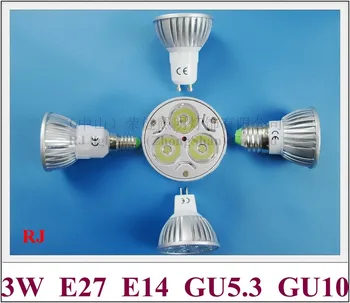 LED kohtvalgusti 3W light cup E14 E27 GU10 GU5.3(MR16) LED pirn lamp tähelepanu keskpunktis