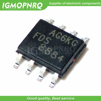 10tk tasuta kohaletoimetamine FDS8884 8884 SOP-8 MOSFET 30V N-Channel PwrTrench LCD juhtimise kiip uus originaal