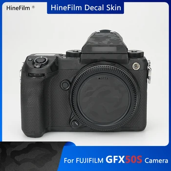 Fuji GFX50S Kaamera Vinüül Decal Nahaga Anti Scratch Wrap Kaas Fujifilm GFX 50S / GFX50 S 3M Premium Kohus Wrapid Juhtudel