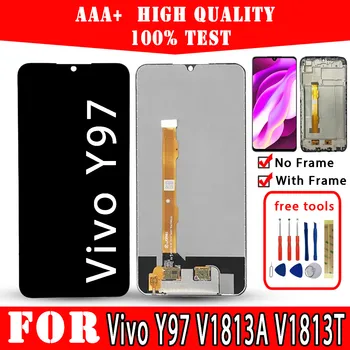 Algne LCD Vivo Y97 V1813A V1813T Ekraan Esmaklassilist Puutetundlik Varuosad-Mobiiltelefonide Remont Tasuta Tööriistad