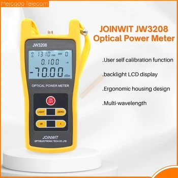 JOINWIT JW3208A/JW3208C Pihuarvutite fiiberoptiliste Power Meter -70~+3dBm või -50+26dBm