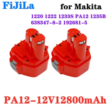 Power Tool Akku 12V 12800mAh Ni-CD für Makita Bohrer bateria 1222 1220 1233S PA12 1235B 638347-8-2 192681-5