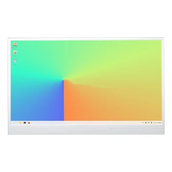 14 Tolline IPS Ekraan+Kandur 1080P 178° Kaasaskantav -Ühilduv Ekraan Oranž Pi 800 Klaviatuuri PC EU Pistik