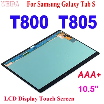 AAA+ LCD Samsung Galaxy Tab S T800 T805 LCD Puuteekraani Klaas, Digitizer Assamblee Samsung SM-T800 SM-T805 10.5