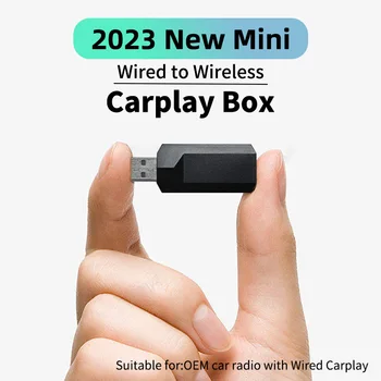 Traadiga ja Traadita CarPlay Adapter OEM Stereo Koos USB-Plug and Play Smart Link Telefoni, Automaatne Ühendus, et CarPlay