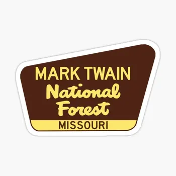Mark Twain National Forest Park Märki 5TK Auto Kleepsud Naljakas Cartoon Pagasi Art Home Auto Tuba Vee Pudelid Mootorratas