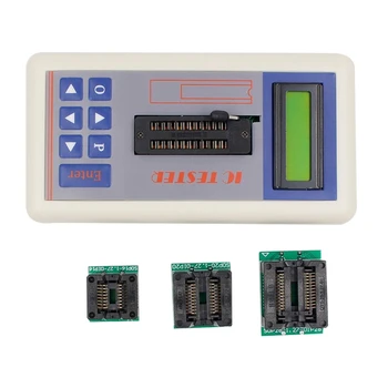 1Set Chip Integrated Circuit Tester Detektor Transistori Põletamine Transistori Tester Tester Arvesti Hooldus Tester