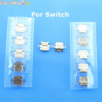 100pcsType C Laadimine Sadamas USB Pesa Võim Mäng Konsooli Pistik Nintendo Lüliti Asendamine Parandus osad