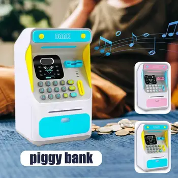 Vastupidav Lapsed näotuvastus Notsu Panga Digitaalse õppematerjali Mänguasi Multifunktsionaalne autosirvimine Raha ATM Saver Raha Säästmise Box