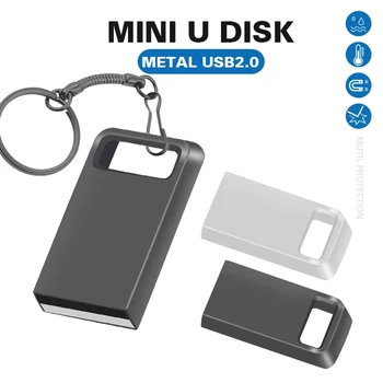 USB Flash Drive 64GB Pen Drive 32GB 16GB, 8GB USB Flash Pendrive pendrive Mälu, USB 2.0 Stick 64 gb kkel usb ketas võtmehoidja