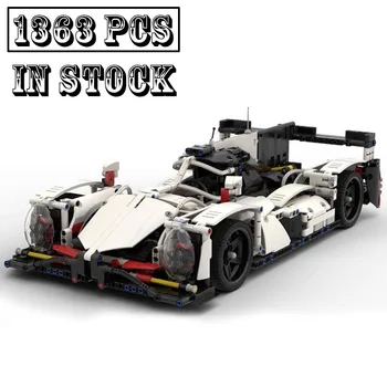 Uus Le Mansi LMP1-auto KES Hyper Auto Super võidusõiduauto Ühilduv 10304 Mudel ehitusplokid Laste Mänguasjad, Puhkus, Sünnipäevad Kingitused