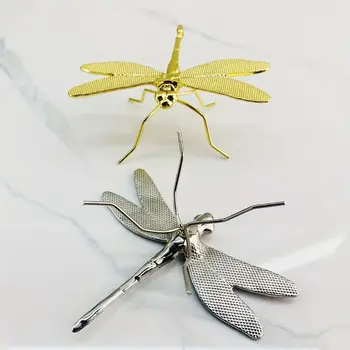 Loominguline Dragonfly Kujukeste Retro Metallist Loomade Figuriin Tee Pet Käsitöö Kogumine Desktop Koju Käsitöö-Dekoratsioon
