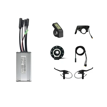1Set Elektriline Jalgratas Elektriline Roller Kit LCD4 Ekraan Siinus Töötleja 36/48V 750W