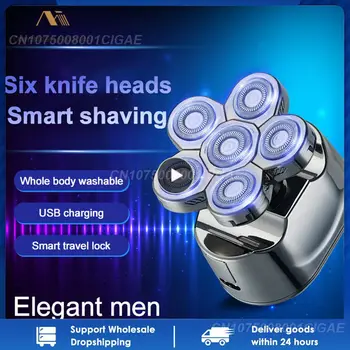1/2/3TK Multi grooming kit digitaalne näidik elektriline pardel juuksed beard trimmer elektriline habemenuga märg kuiv meeste näo&keha raseerimine