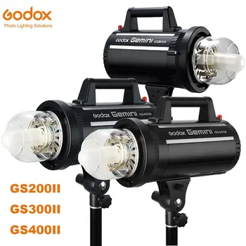 Godox GS200II 200WS / GS300II 300WS / GS400II 400WS 2.4 G Traadita X Süsteemi Studio Strobo LED Flash Light Valgustus Fotograafia