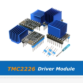4tk/Palju Lerdge Ultra-Vaikne V1.0 TMC2226 Stepper Motor Driver Mooduli Asendada TMC2208 TMC2225 A4988 lv8729 3D Printeri Osad