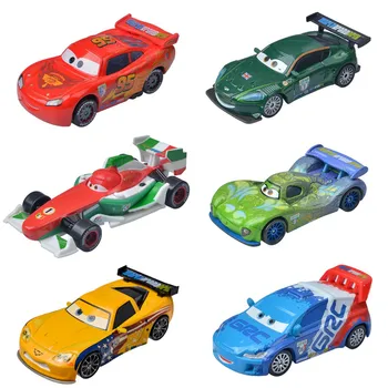 Autod 2 Disney Pixar Cars 3 Lightning McQueen Shif Hästi Mater 1:55 Diecast Metal Sulamist Auto Mudel Mänguasjad Poistele Sünnipäev on Kingitus