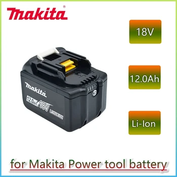 Makita 100% Originaal 18V 12.0 Ah Makita Liitium-Ioon Laetav elektritööriistade 18V Akut BL1860 BL1830 BL1850 BL1860B