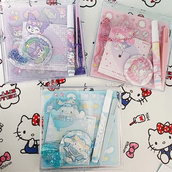 Sanrio Meloodia, Kuromi Hello Kitty Cinnamoroll Pochacco Joytop Akadeemia CD Juhul Gu Kaart Seada Paar Gu Kaardi Pakk 1Set Saada pisteliste
