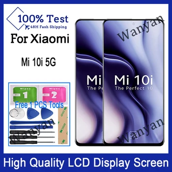 Algne Jaoks Xiaomi Mi 10i 5G LCD Ekraan Puutetundlik Digitizer Varuosad