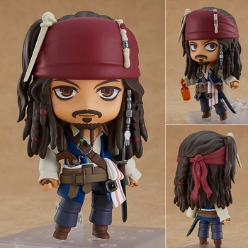 Kariibi mere piraadid Filmi Tegelased Jack Sparrow Tegevus Joonis Q Versioon Kogumise Nukud Toa Kaunistamise kohta Stranger Tides